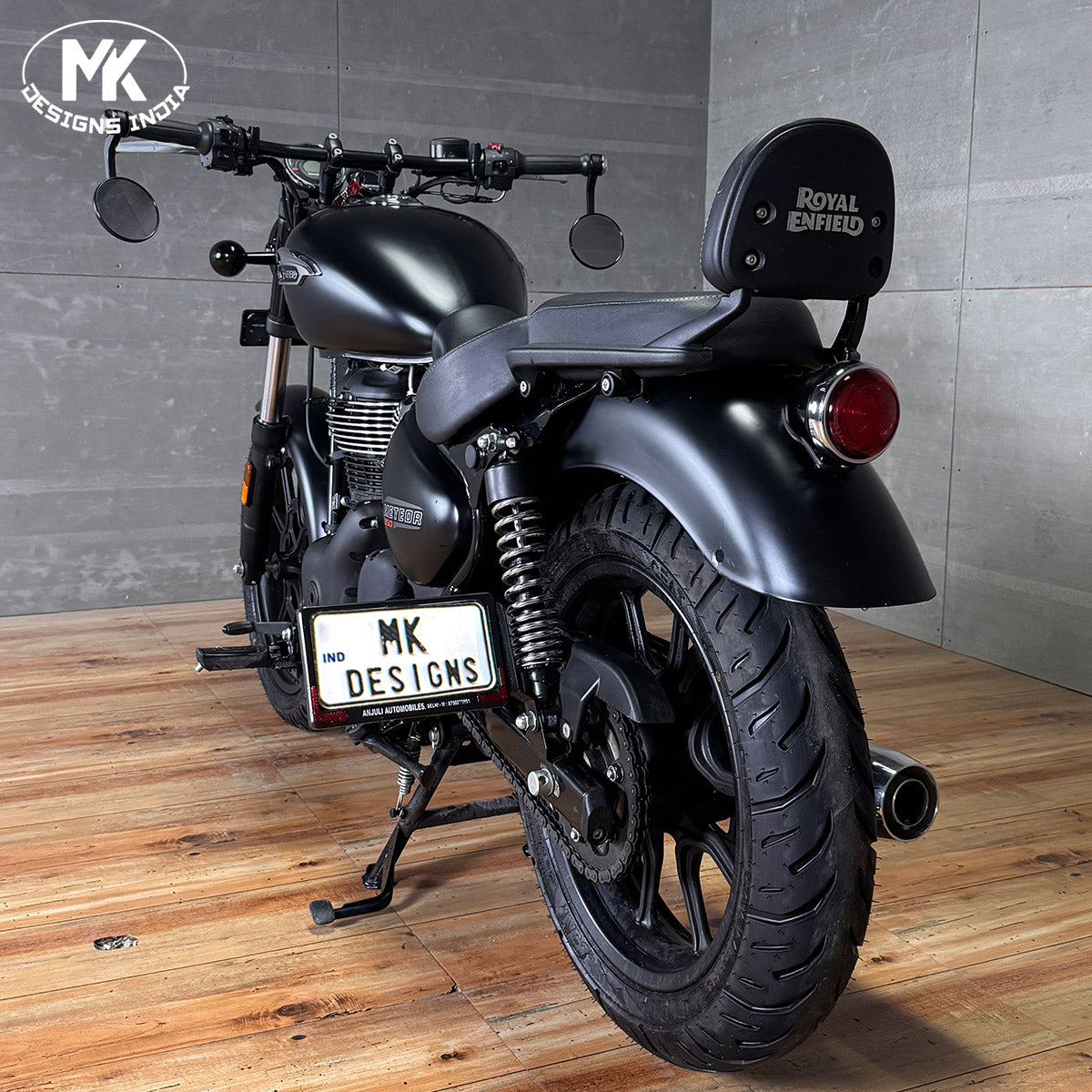 Side Mount License plate