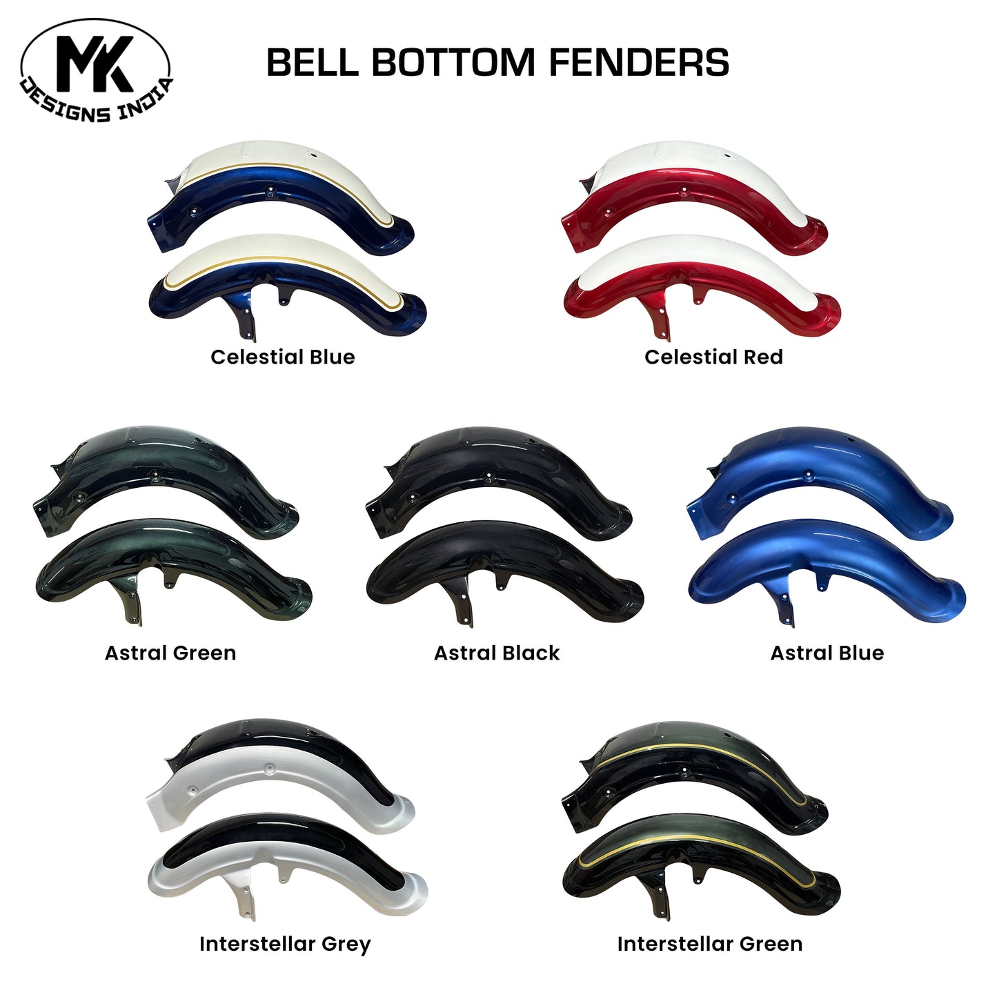 Bell Bottom Fenders.