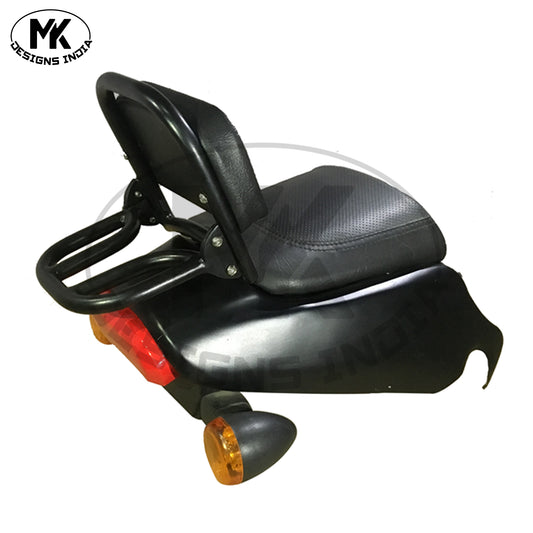 Backrest HD StreetRod with Carrier