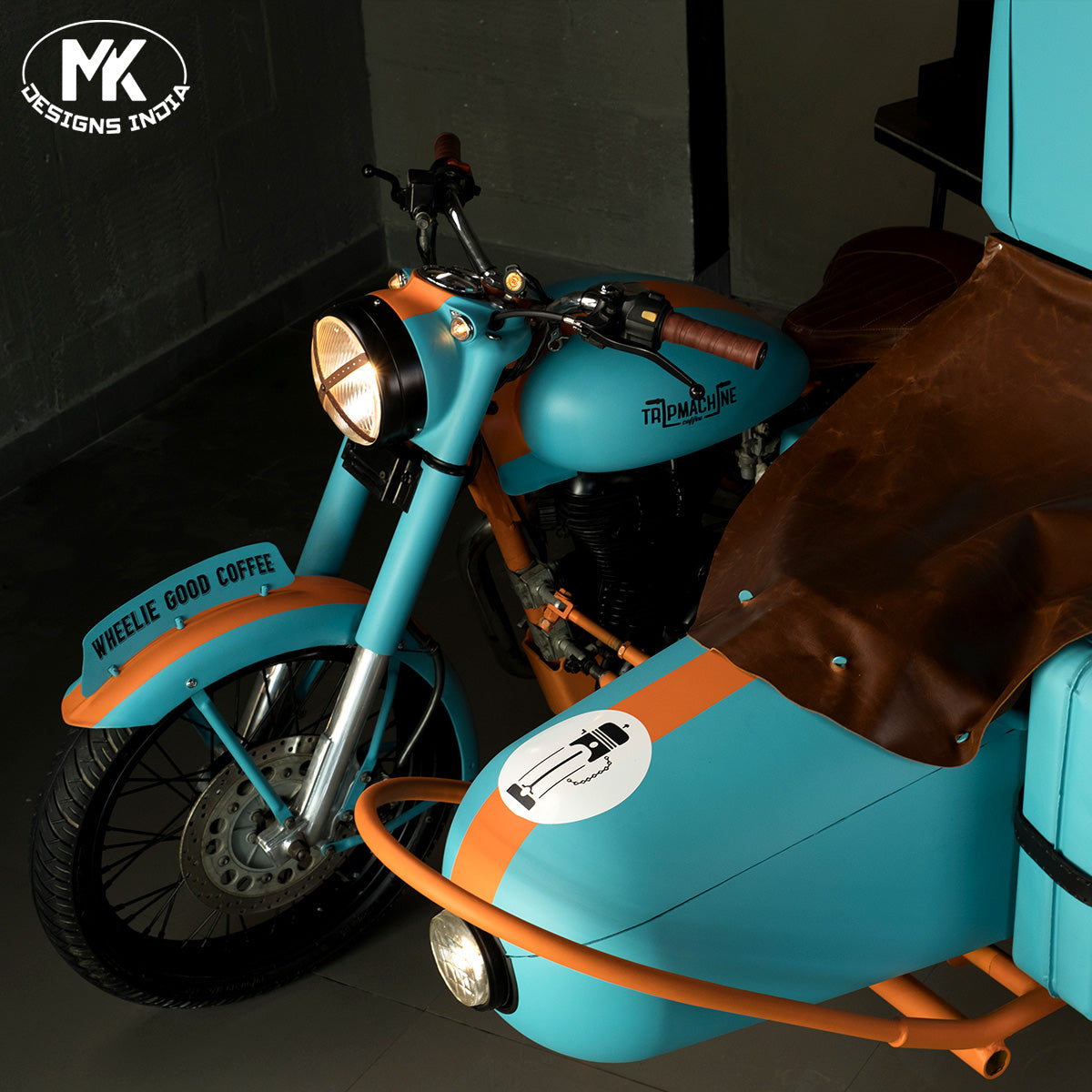 Trip Machine Moto Cafe - GULF Edition.