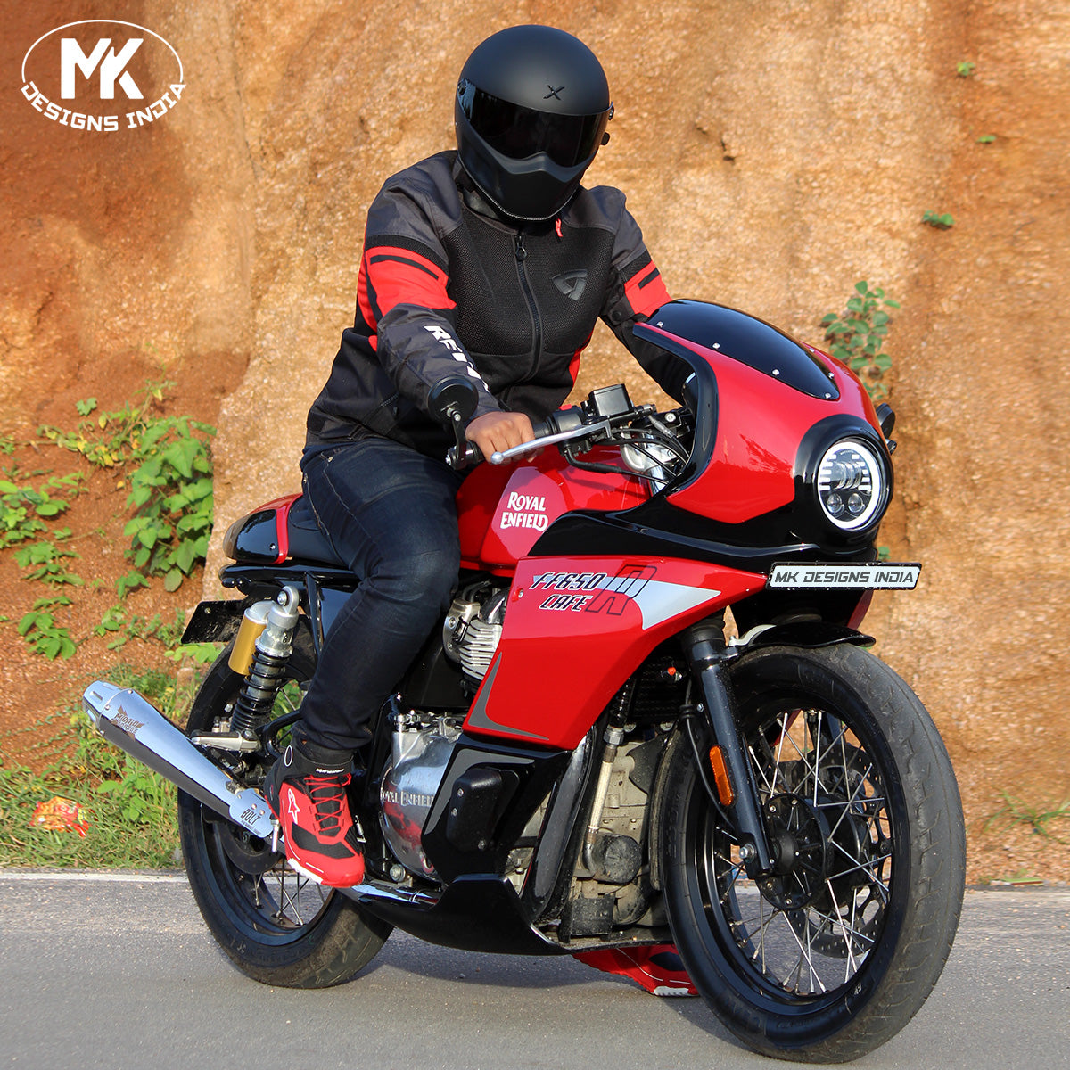 FF650 ROCKER RED.