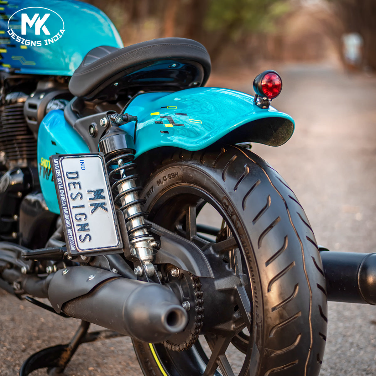 Bobber Royal Enfield Classic 350 Modified To Harley Davidson