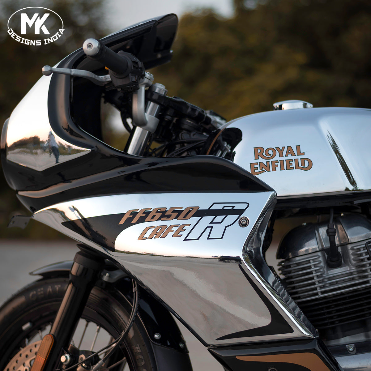 FF650 Mr. Clean (Chrome Vinyl Wrap X Black).