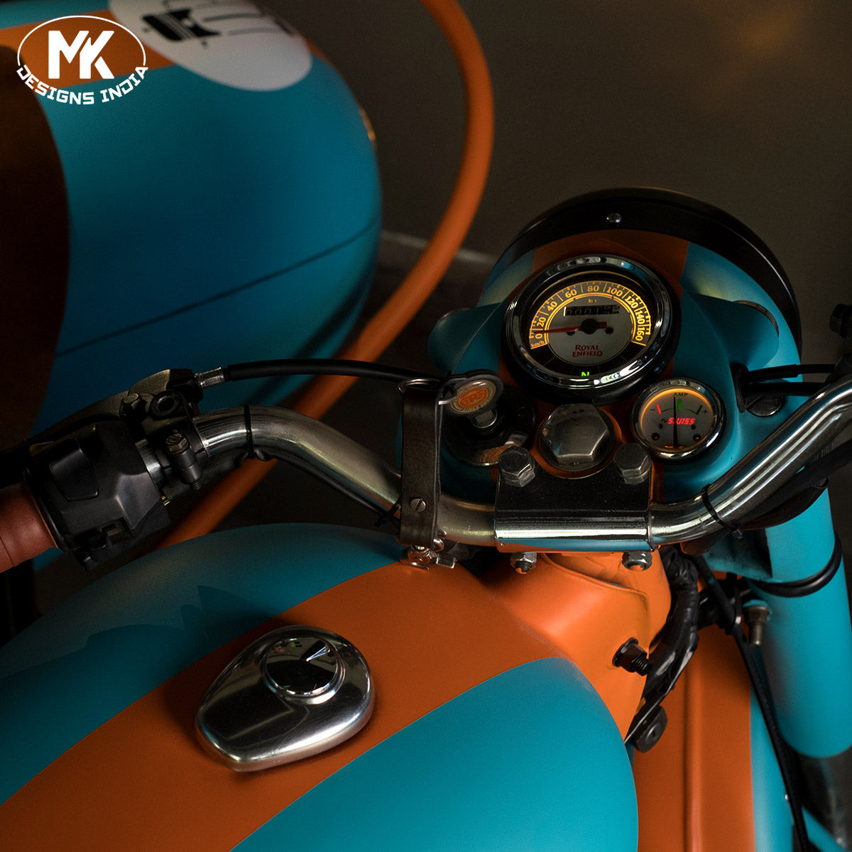 Trip Machine Moto Cafe - GULF Edition.