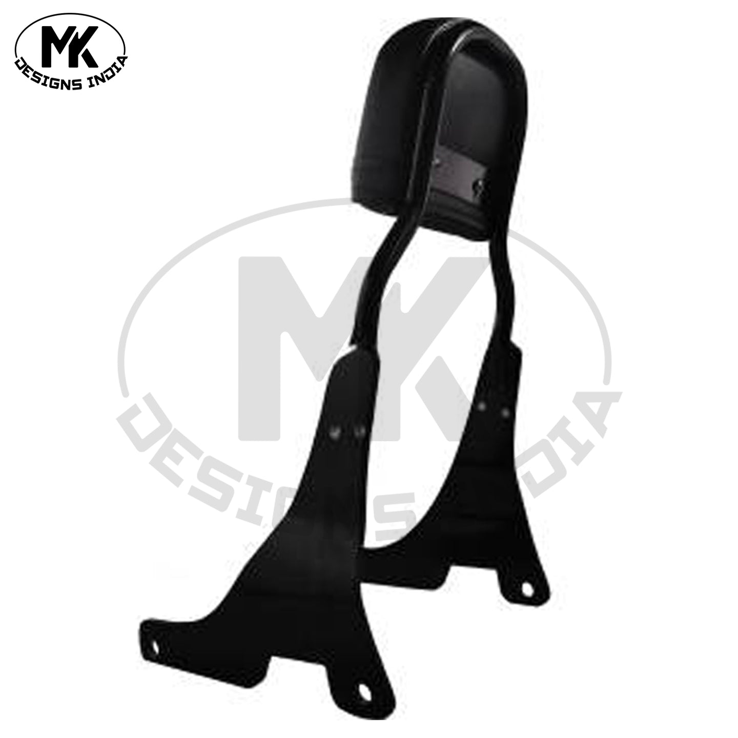 Backrest for Sportster with Detachable Carrier.