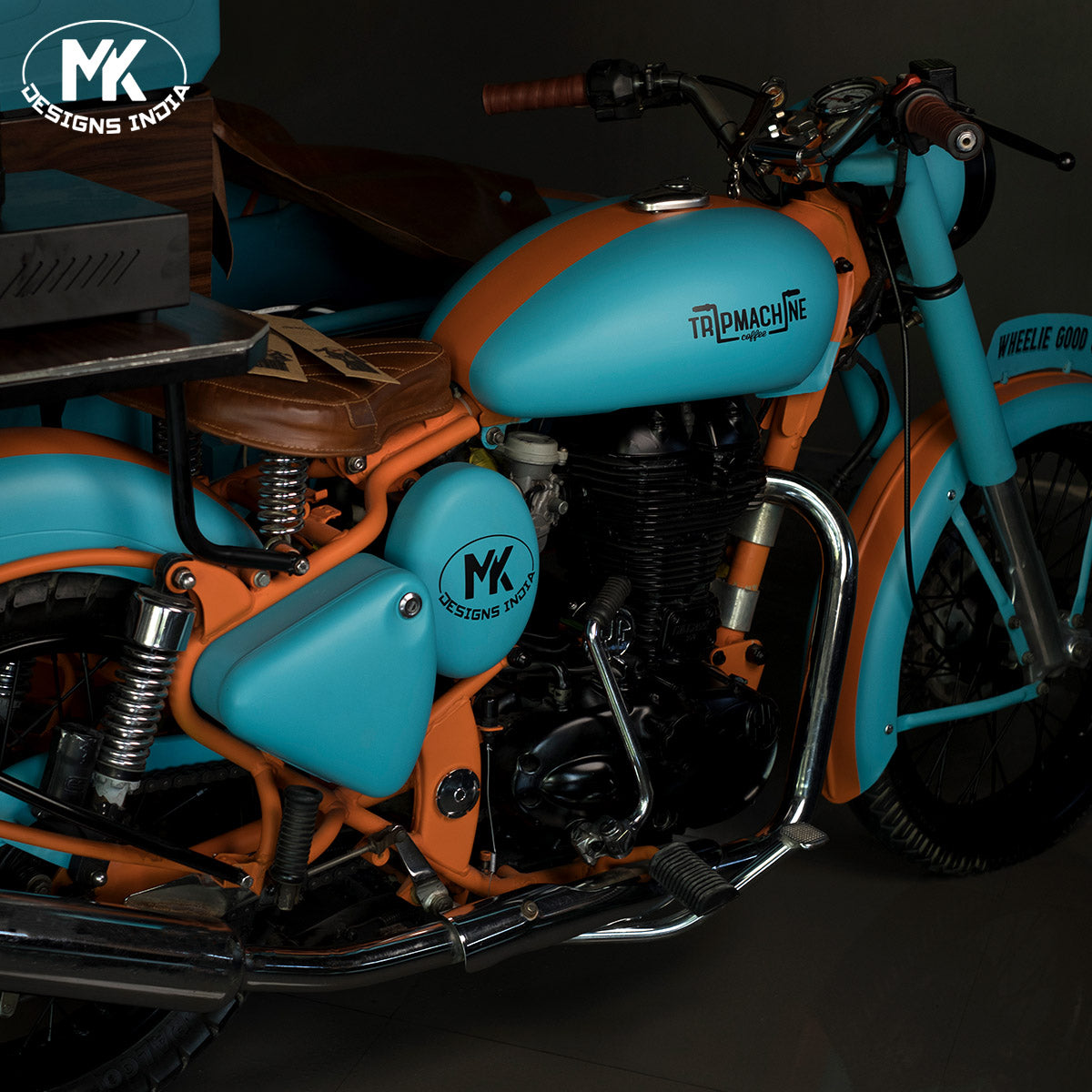 Trip Machine Moto Cafe - GULF Edition.