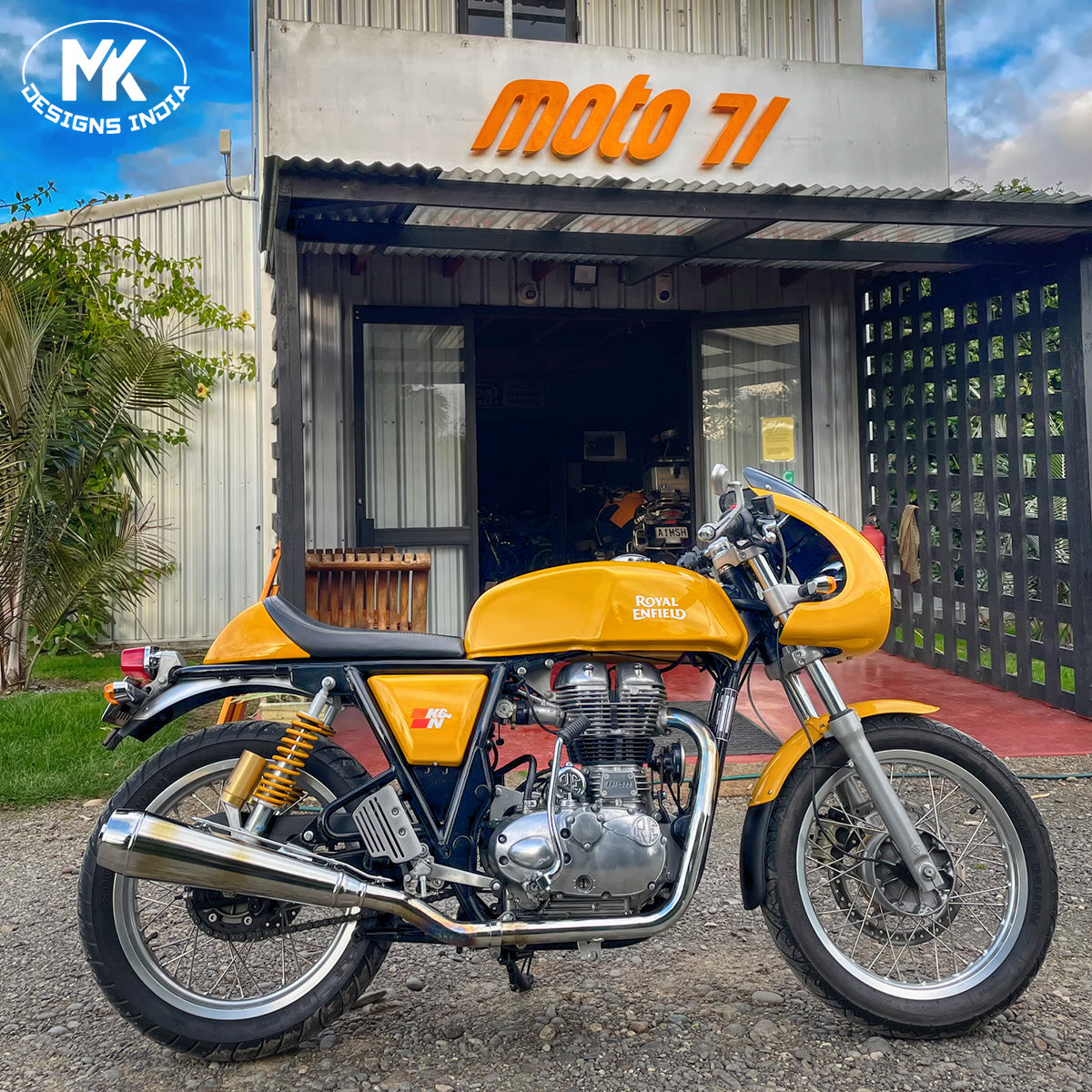 CafeRacer Fairing for Continental GT 535.