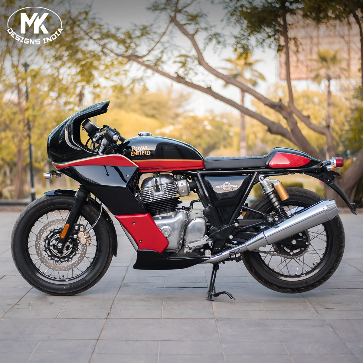 Sunset Strip ( Red X Black ) – MK DESIGNS INDIA