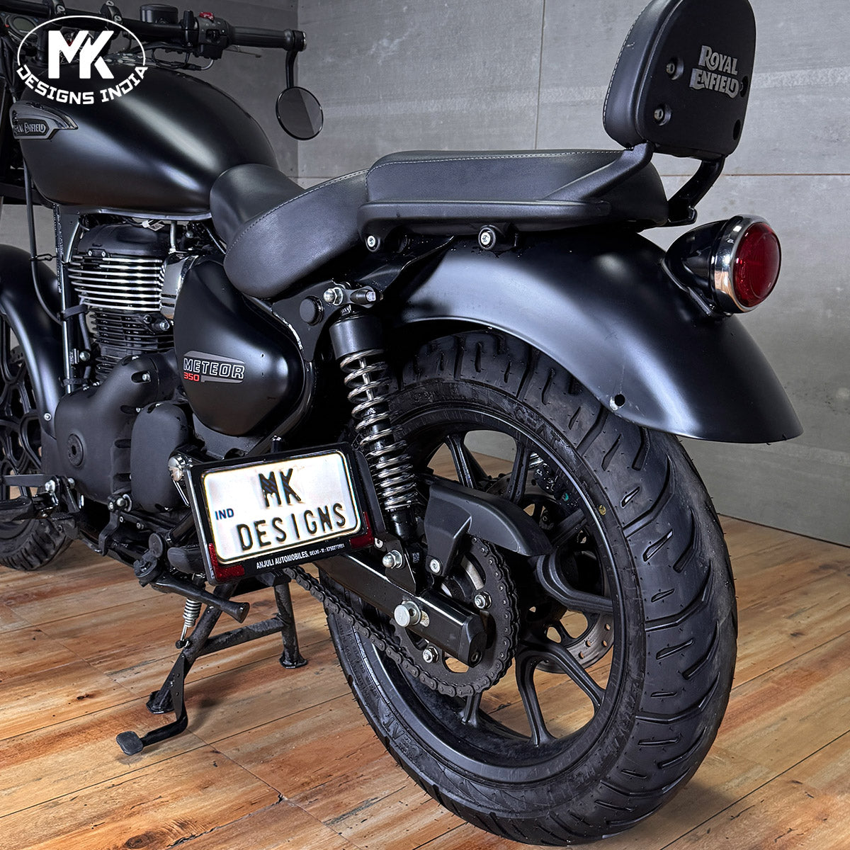 Side Mount License plate