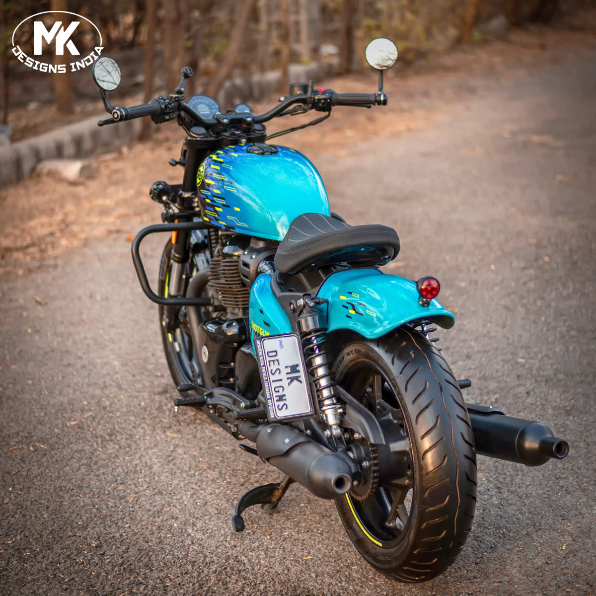 Side Mount License plate