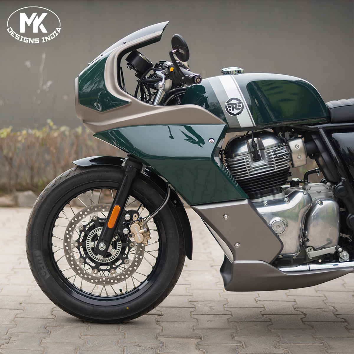 British Racing Green (Green X Grey).