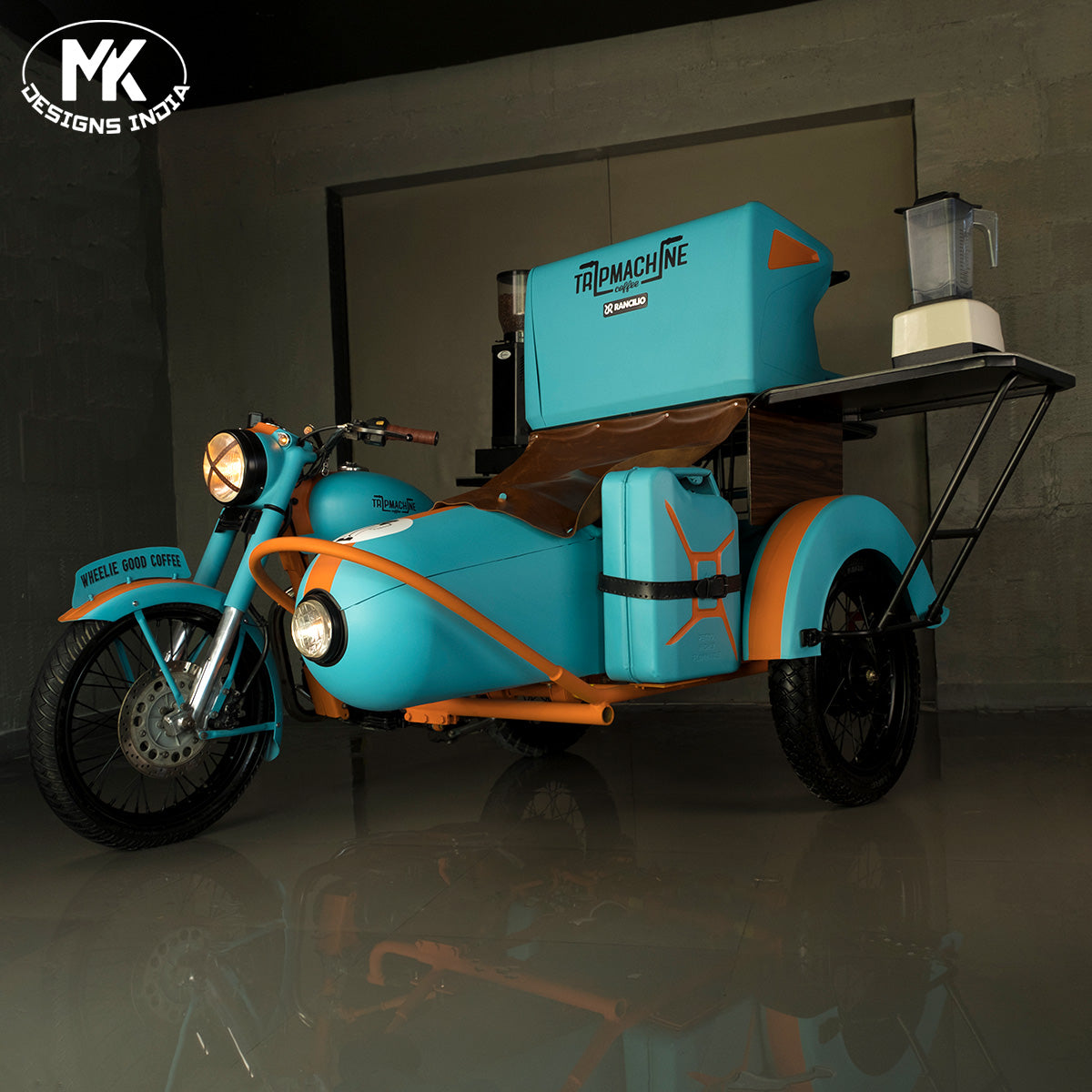 Trip Machine Moto Cafe - GULF Edition.