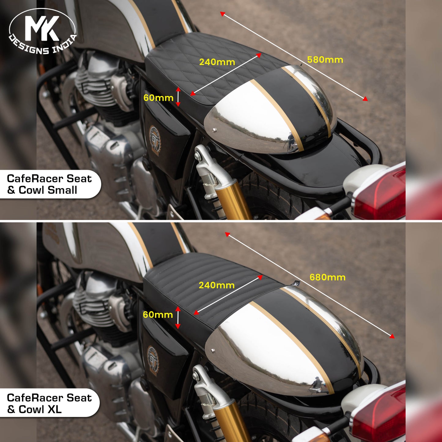 CafeRacer Kit (Interceptor / GT 650).
