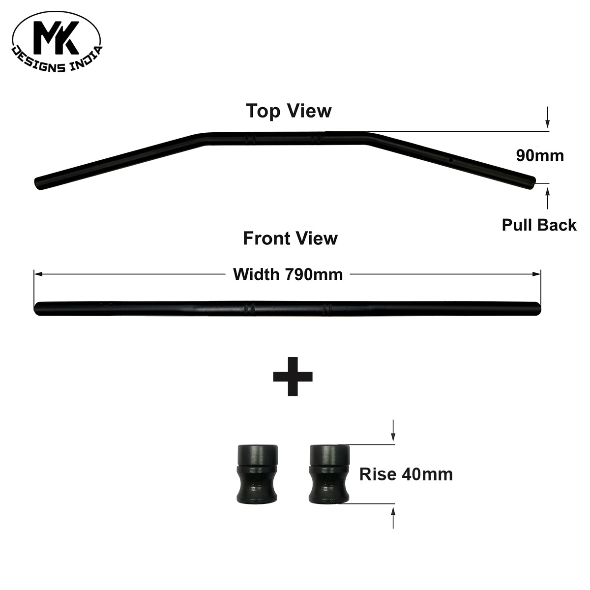 Drag Handle Bar For Meteor 350