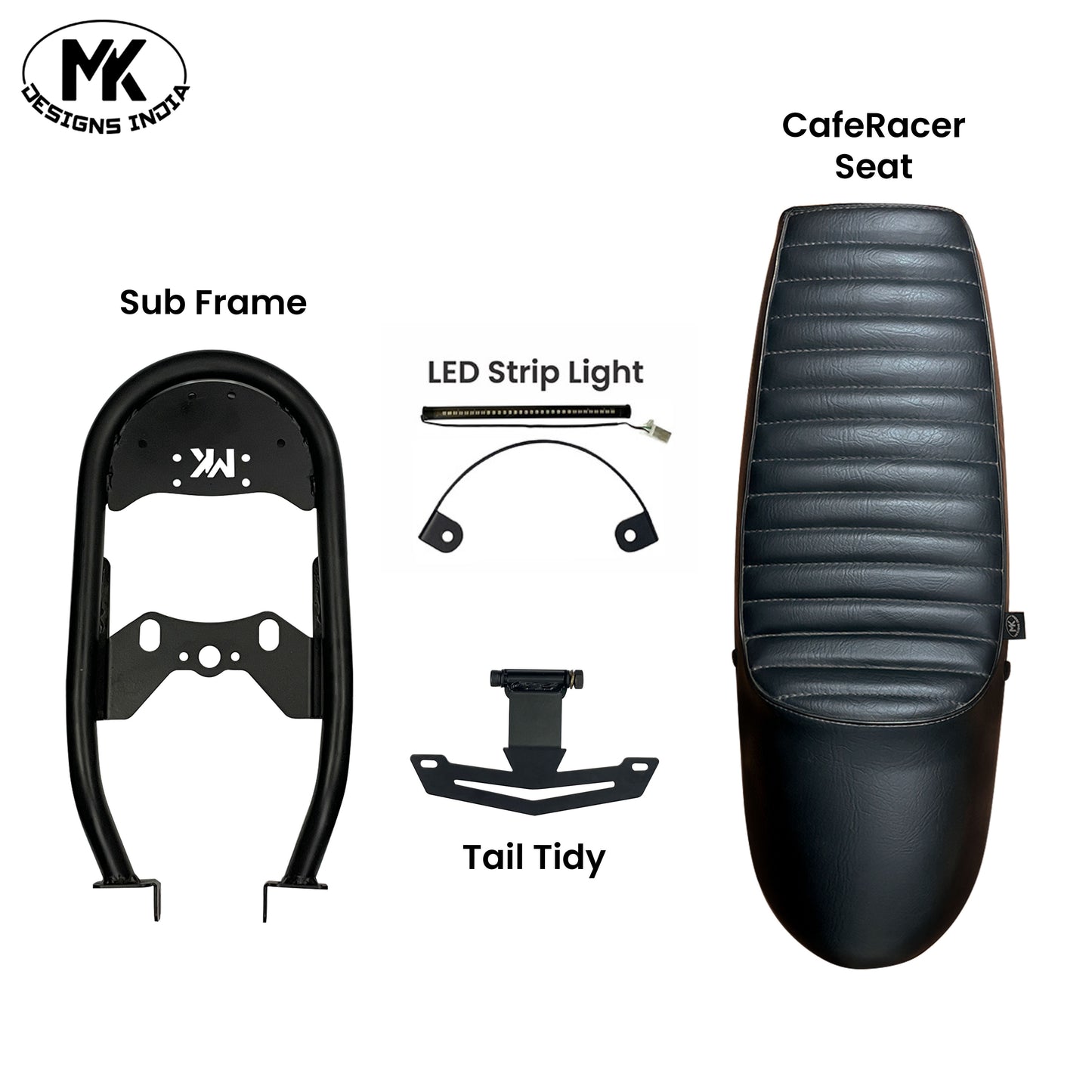 Caferacer Seat & Subframe kit - Classic 350 Reborn