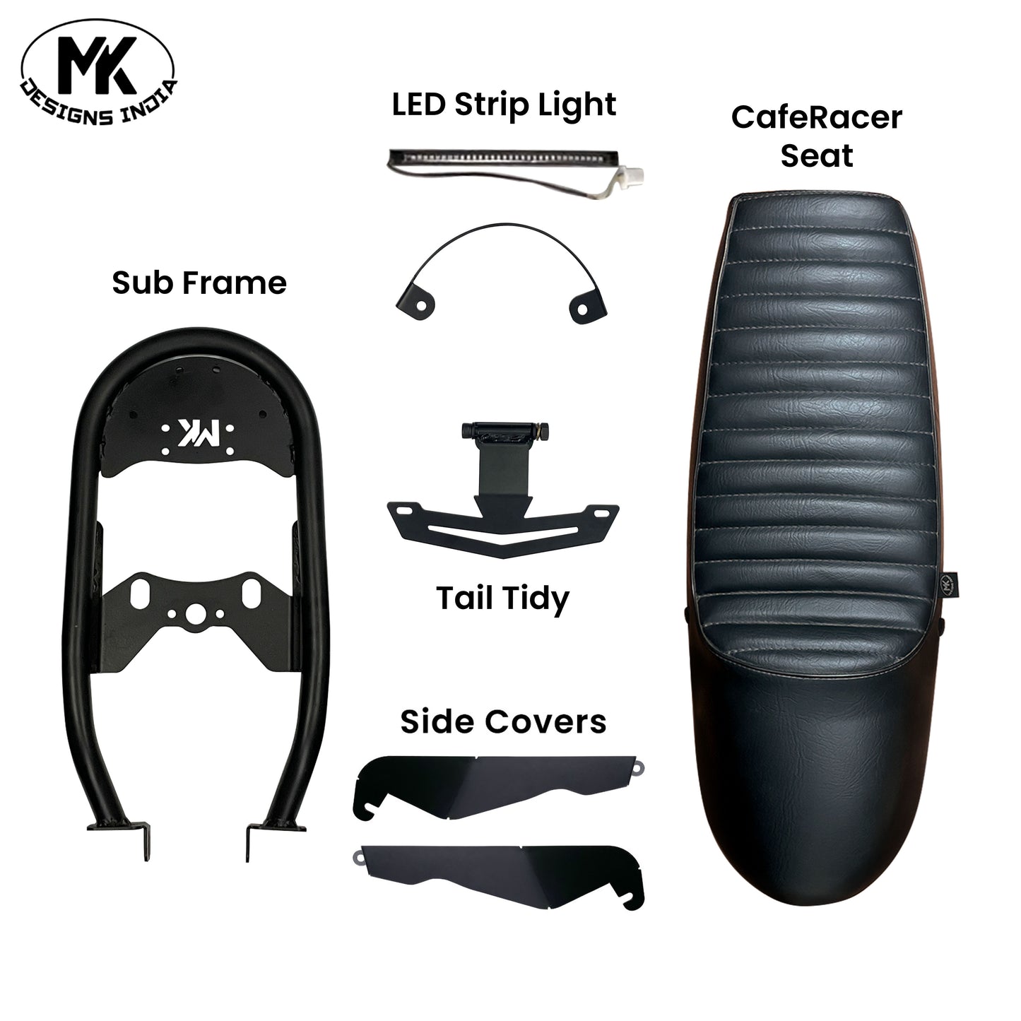 Caferacer Seat & Subframe kit - Classic 350 Reborn