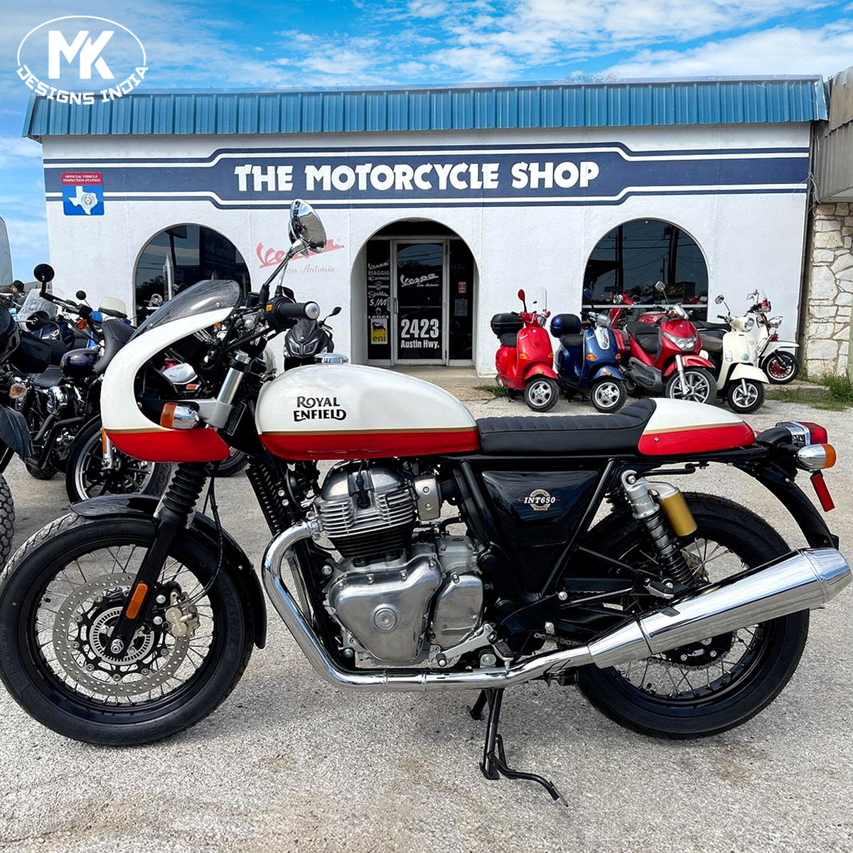 CafeRacer Kit (Interceptor GT – MK DESIGNS INDIA