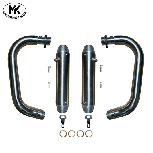 Bobber Exhaust - 2X2 Full System.