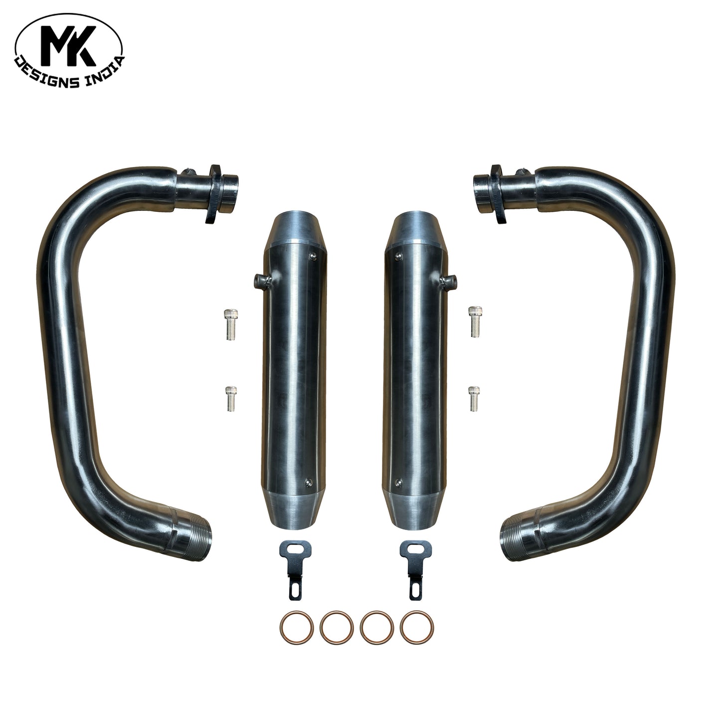 Bobber Exhaust - 2X2 Full System.