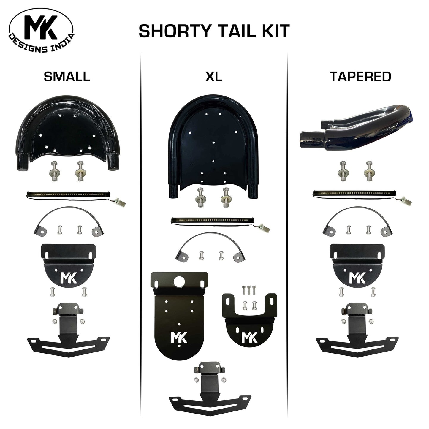 Shorty Tail Kit 650