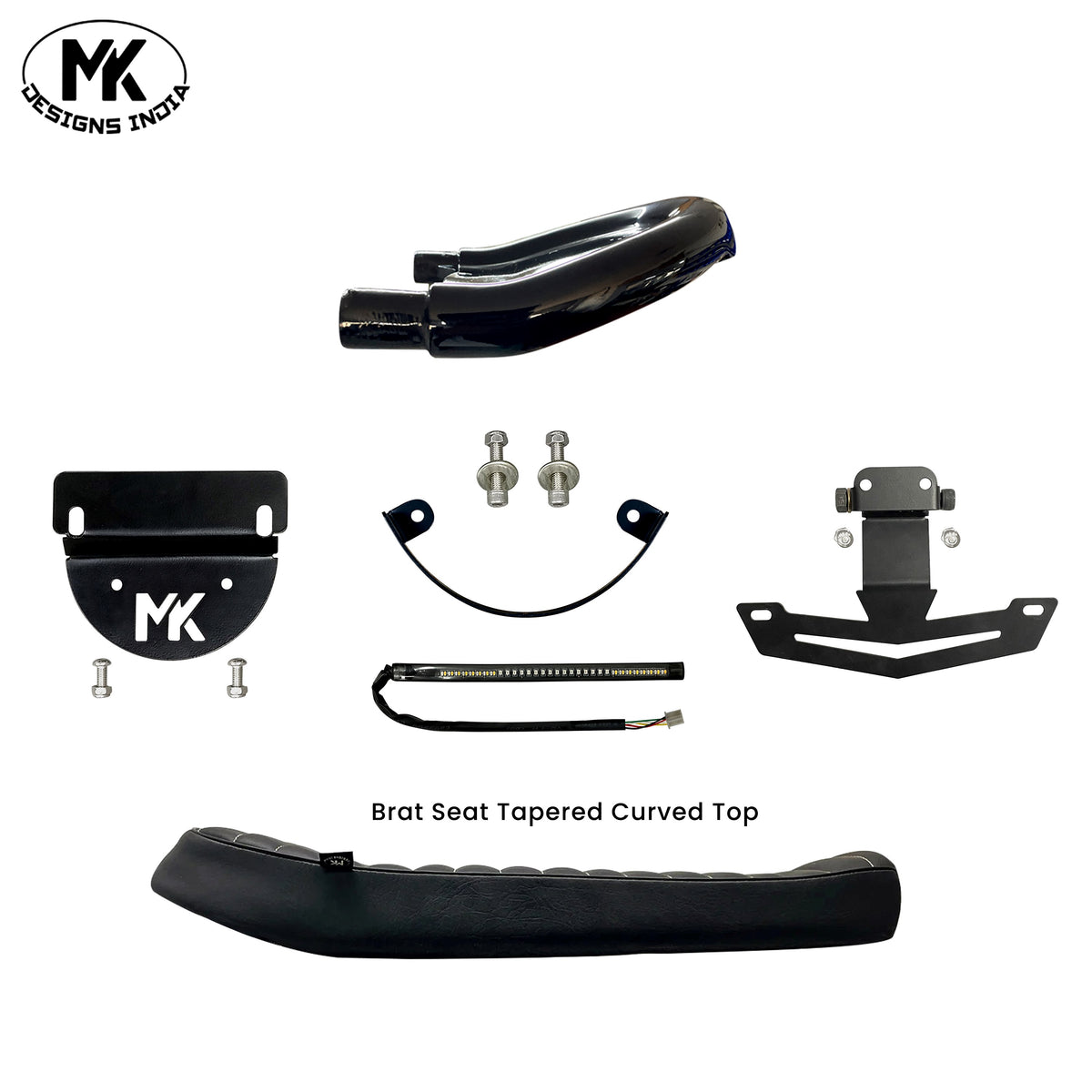 Shorty Kit Tapered + Brat Seat for Int/GT 650