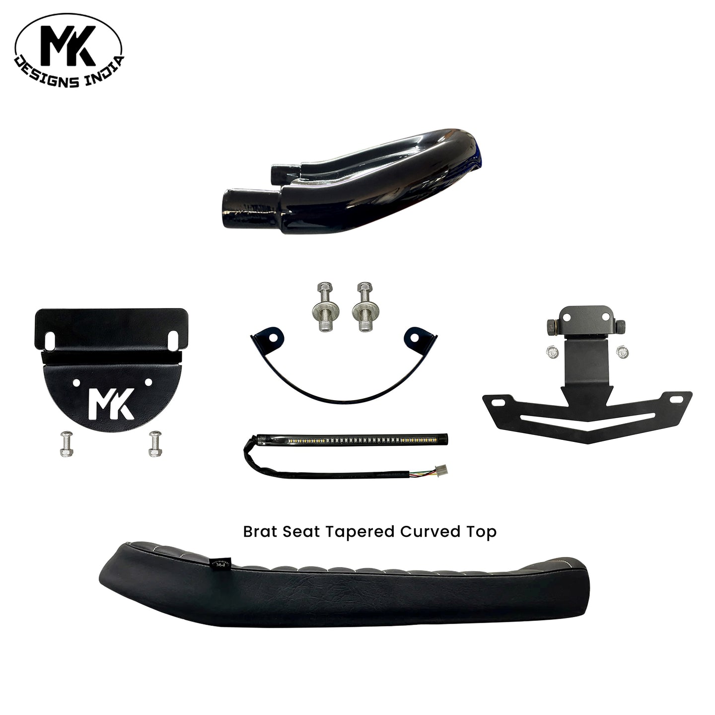 Shorty Kit Tapered + Brat Seat for Int/GT 650