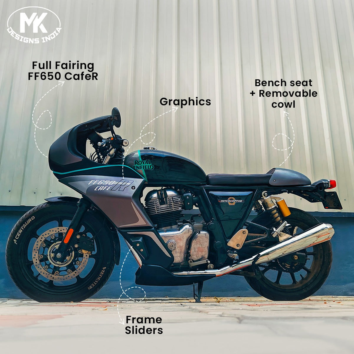 Full Fairing FF650 CafeR