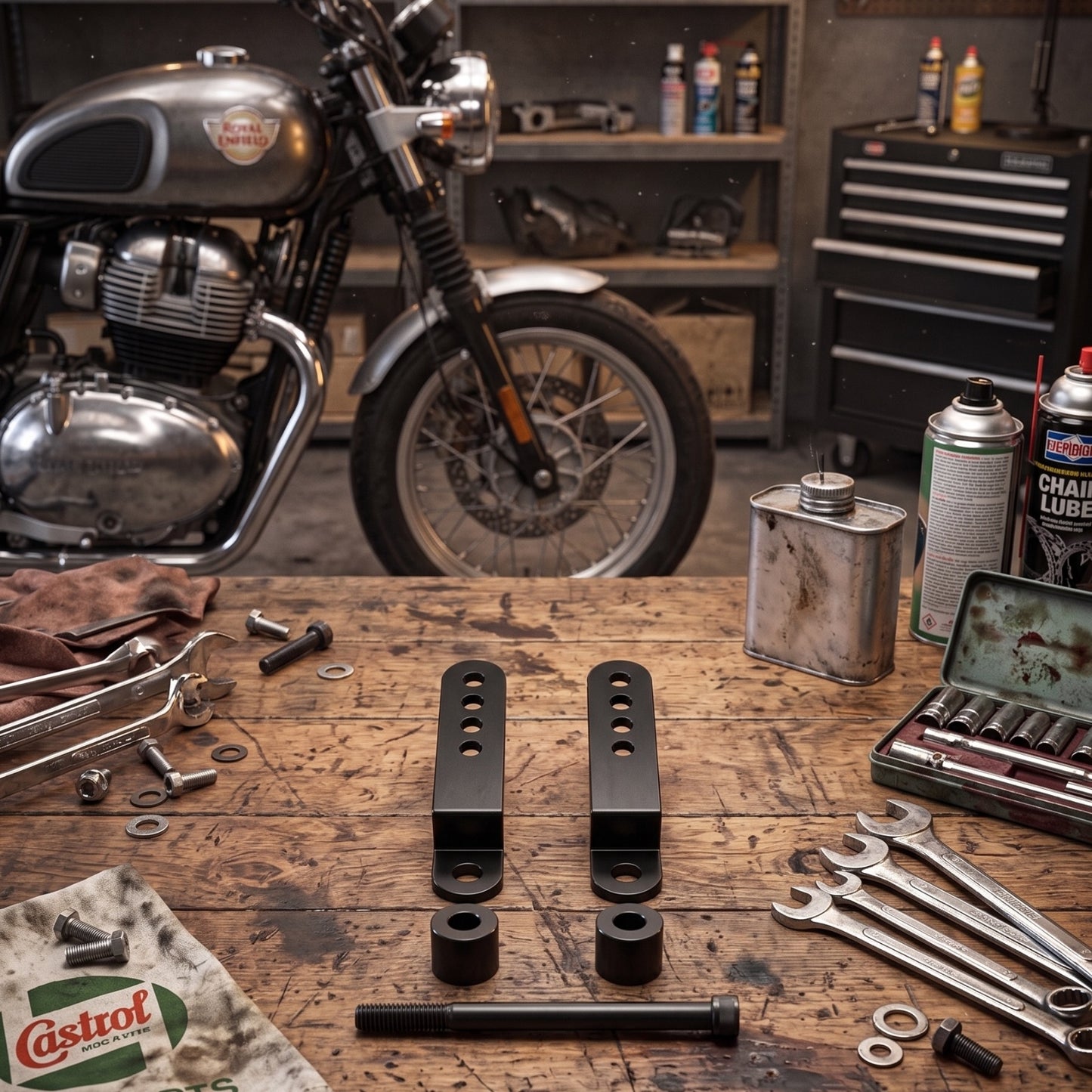 Tank Lift Kit - ShotGun/SuperMeteor/Classic 650