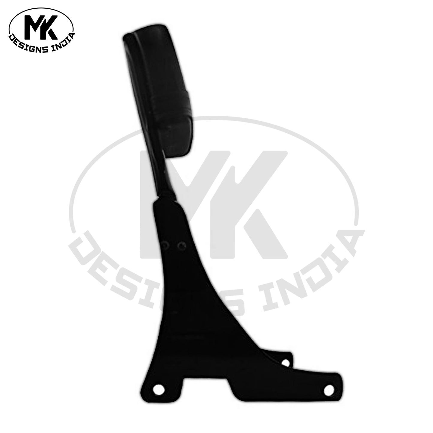 Backrest for Sportster with Detachable Carrier.