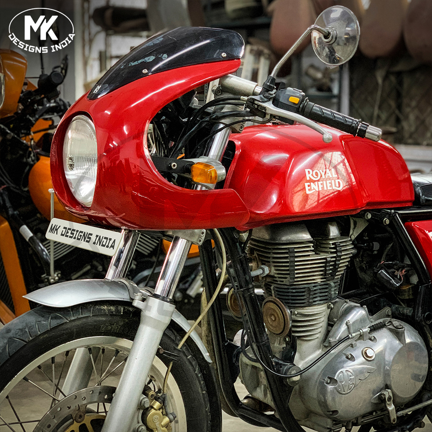 CafeRacer Fairing for Continental GT 535 MK Designs India