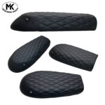 Black Small Brat Seat diamond Stitch _8