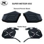 SM 650 Diamond Pannier Boxes